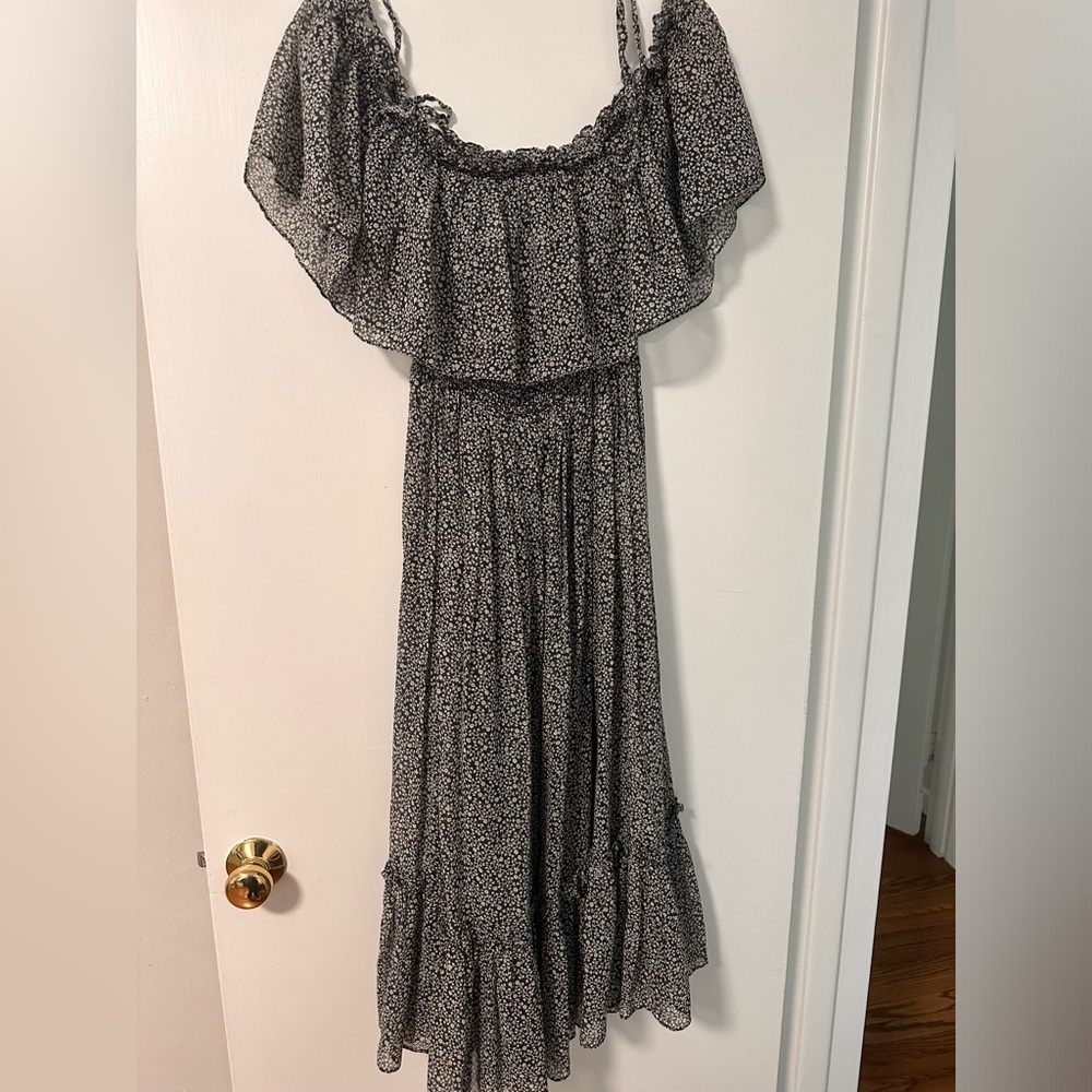 Vintage British flowy dress - Picture 3 of 3